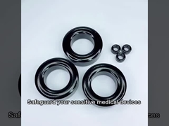Anéis de ferrite magnético preto em torno de cabos 40.6X15X27.4mm