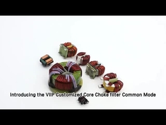 Componente eletrônico EMI Ferrite Core Toroid Bead ID 0,8-13,8 mm