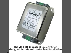 VIIP OEM ODM AC Power Line EMI Filtro 1760VDC 30-100dB
