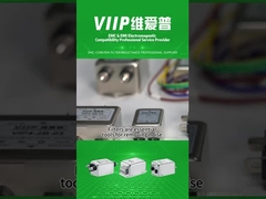 Dois filtros EMI militares de fase 3 de fase 50A com terminal de bloco