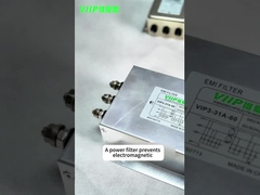 Filtro EMI do inversor de passagem baixa com perda de inserção de 50 dB Min e impedância de entrada de 50Ω