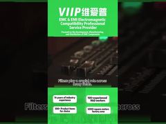 Caso de plástico Filtro EMC EMI de dois estágios para controlador de alimentação AC ROHS