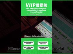 Linha de alimentação de baixa passagem Filtro EMI AC 110V 250V Com cabos