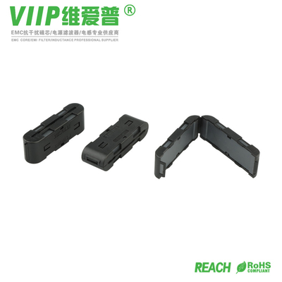 comprar Tampa plástica do grânulo liso macio da pressão da ferrite do núcleo de ferrite do cabo online manufacture