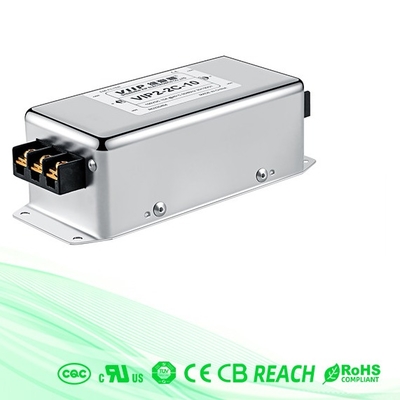 comprar Filtro trifásico EMI EMC linha de alimentação de passagem baixa 110/250VAC 100A online manufacture
