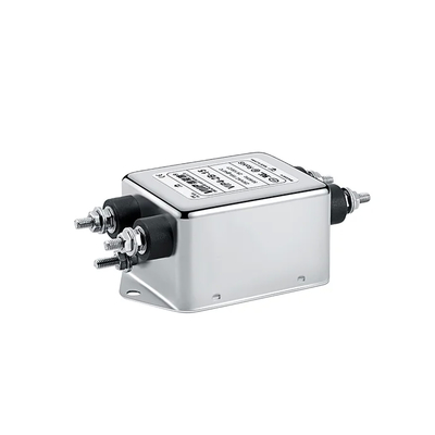 comprar 50Ω Filtro de supressão EMI de fusível único/dobro com caixa de metal em embalagem de cartão padrão online manufacture