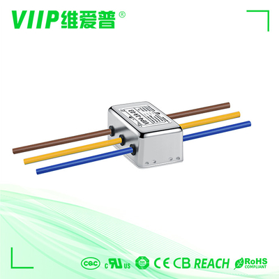 terminal de Smart da tira das luzes do diodo emissor de luz de 3A 6A 220V EMI Filter For