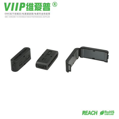 Pressão de EMI Suppression Core Ferrite Cable das redes na produção da escala