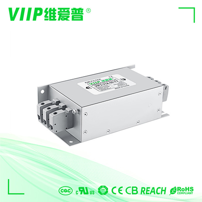 VIIP 3 filtro de ruído de passe baixo de EMI Filter 10A da fase para a máquina da cópia