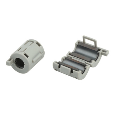 Grampo de cabo preto de Dvi na ferrite Ring Clips For 3mm Dia Cable