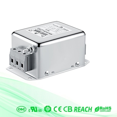 Filtro Emi trifásico montado em trilho Din 220v para ar condicionado industrial