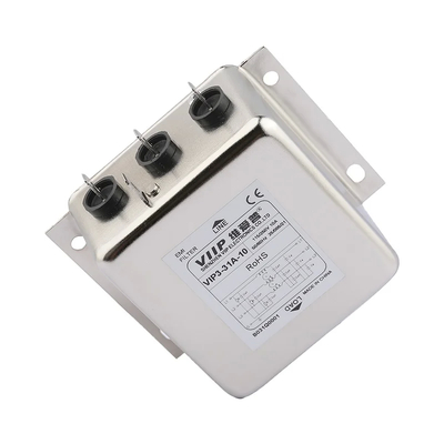 Proteção da informação Filtro EMI de fase 3 com 2700VAC de linha para terra e perda de inserção de 60-90dB para gestão de instalações