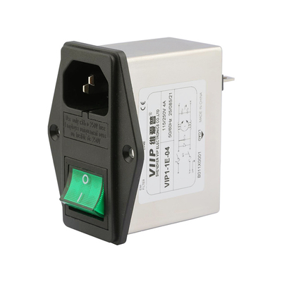 Função do filtro de tomada IEC de redução de interferências Filtro -25C- 85C para gestão e supressão ótimas do ruído