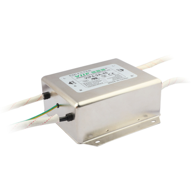 Filtro de fase única de CA compacto para aplicações de umidade ≤ 95%RH e faixa de frequência 50/60Hz